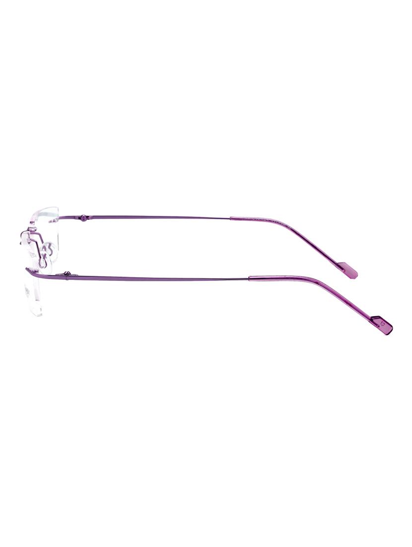 royal son rimless rectangular spectacle frame for women (rs0650er|50|transparent) - 15221537 - Zoom Image - 3