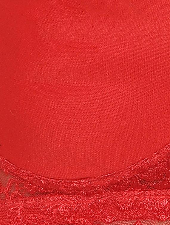bow patch laced bra - 15221694 - Zoom Image - 4