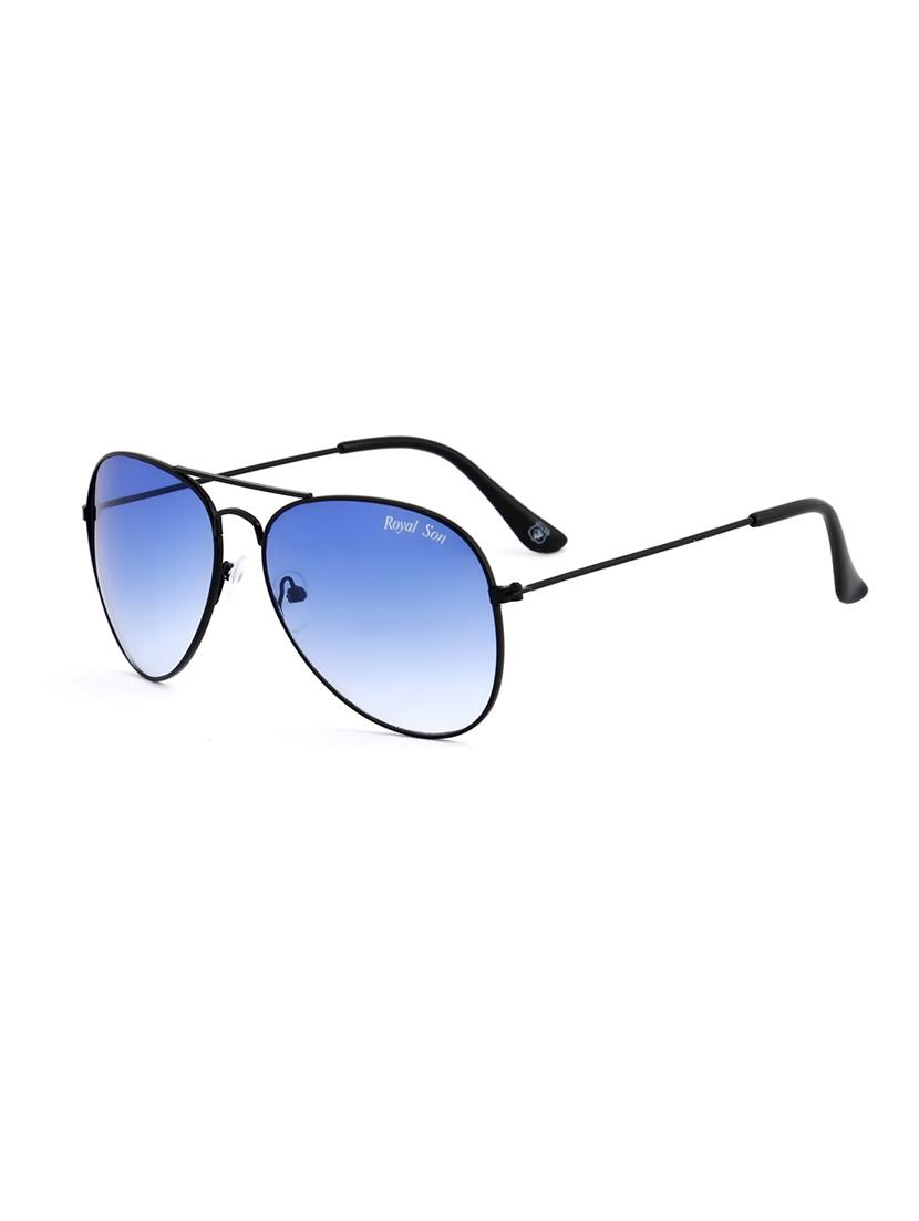 royal son uv protected aviator sunglasses for women (rs0011av|58|blue lens) - 15221813 - Zoom Image - 2