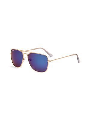 royal son uv protected caravan square sunglasses for women (rs0026av|58|blue mirrored lens) - 15221829 - Standard Image - 2
