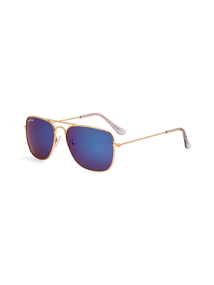 royal son uv protected caravan square sunglasses for women (rs0026av|58|blue mirrored lens) - 15221829 - Zoom Image - 2