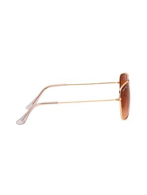 royal son uv protected caravan square sunglasses for women (rs0028av|58|brown lens) - 15221831 - Standard Image - 3