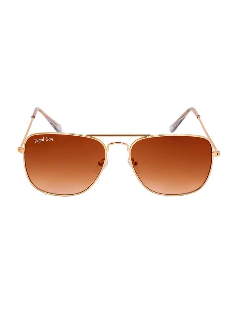 royal son uv protected caravan square sunglasses for women (rs0028av|58|brown lens) - 15221831 - Zoom Image - 1