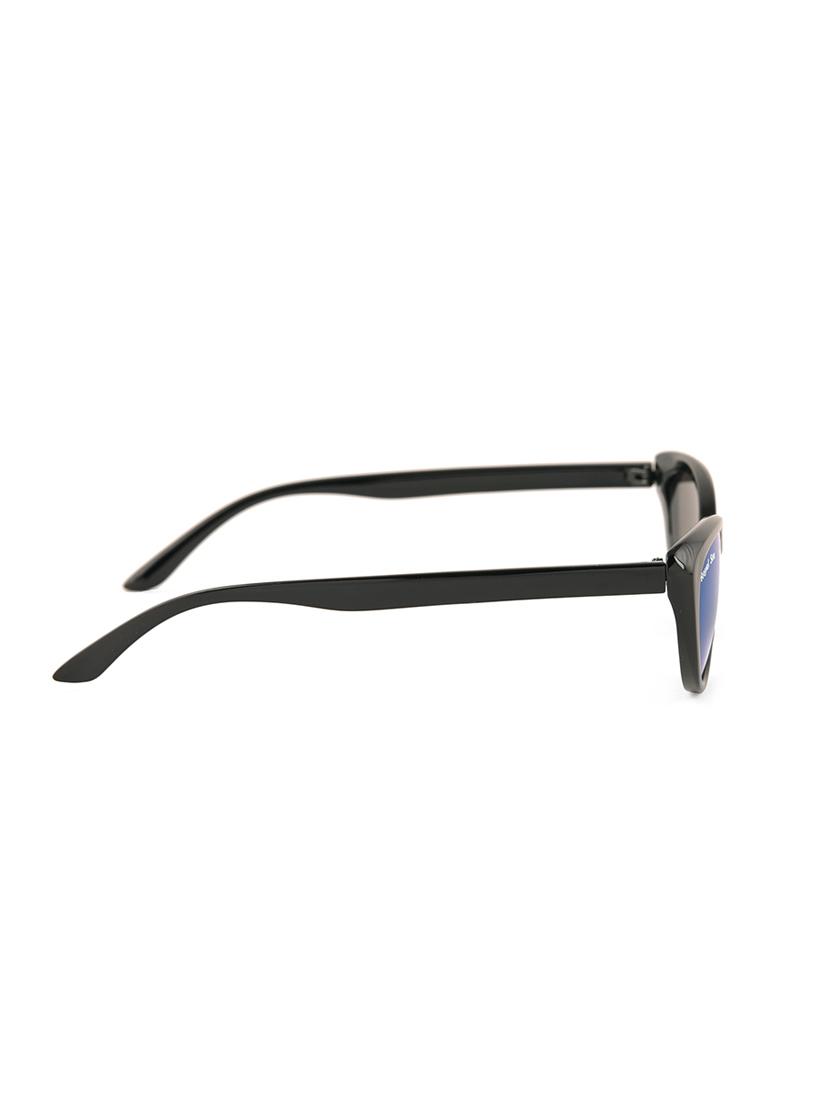 royal son full rim cat eye sunglasses for women (rs002ct|52| blue mirrored lens) - 15221834 - Zoom Image - 3