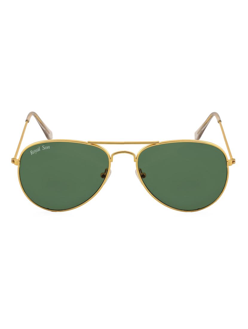 royal son uv protected aviator sunglasses for women (rs0037av|58|green lens) - 15221843 - Zoom Image - 1