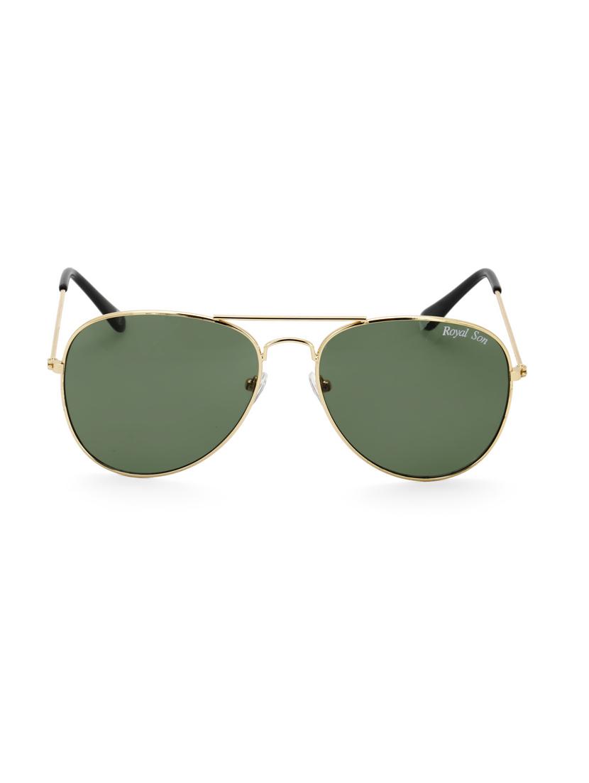 royal son uv protected aviator sunglasses for women (rs003av|58|green lens) - 15221844 - Zoom Image - 1