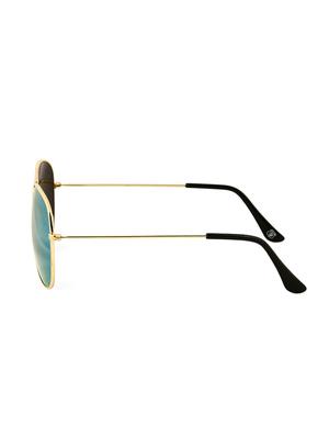 royal son uv protected aviator sunglasses for women (rs008av|58|yellow mirrored lens) - 15221860 - Standard Image - 3