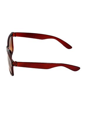 royal son brown wayfarer sunglasses for women (what0260|55|brown lens) - 15221870 - Standard Image - 3