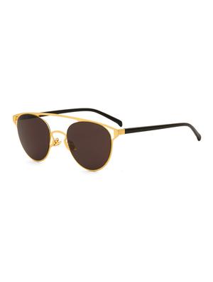 royal son uv protected round sunglasses for women (what3630|53|black lens) - 15221884 - Standard Image - 2