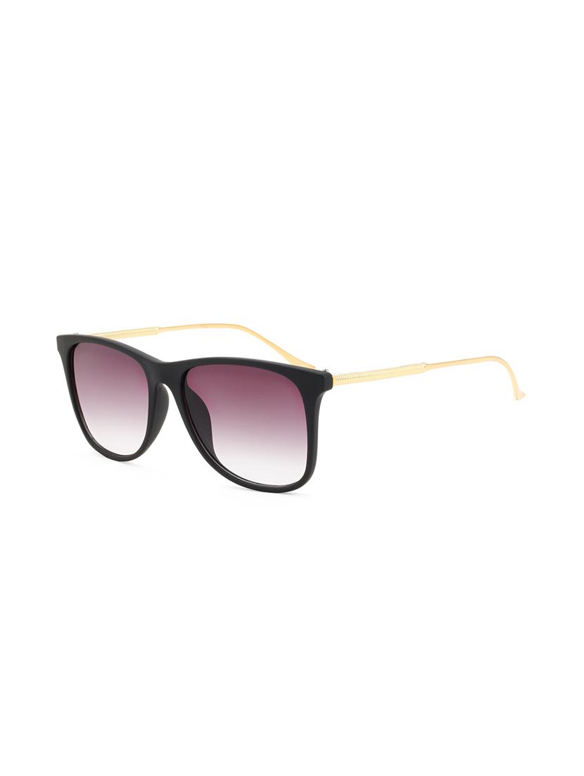 royal son uv protected wayfarer sunglasses for women (what3995|56|black lens) - 15221890 - Zoom Image - 2