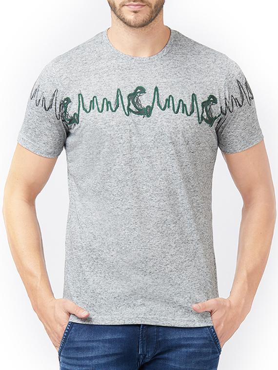 grey cotton t-shirt - 15222061 - Zoom Image - 1
