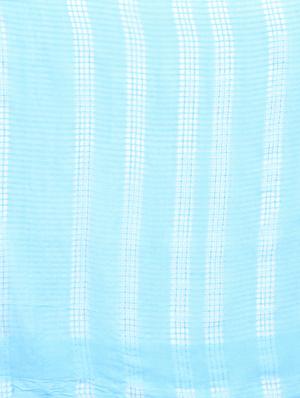 turquoise woven dupatta - 15222381 - Standard Image - 2