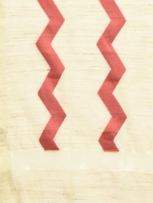 beige woven dupatta - 15222389 - Standard Image - 2