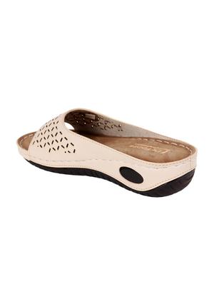 beige slip on sandals - 15222513 - Standard Image - 2