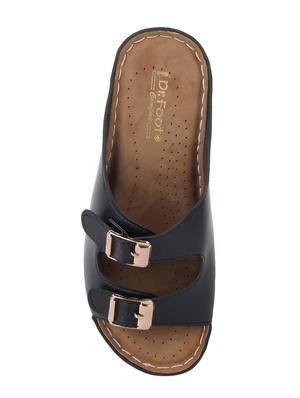 black suede slippers - 15222517 - Standard Image - 3