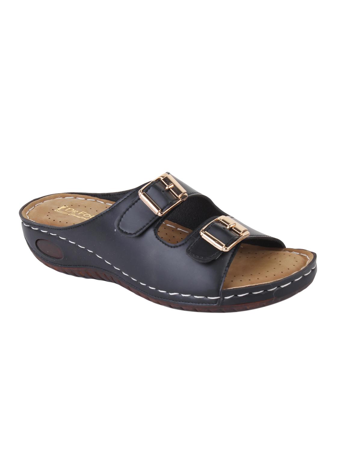 black suede slippers - 15222517 - Zoom Image - 1