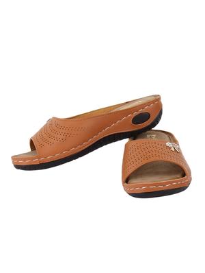 tan suede slippers - 15222525 - Standard Image - 2