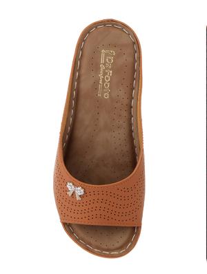 tan suede slippers - 15222525 - Standard Image - 3