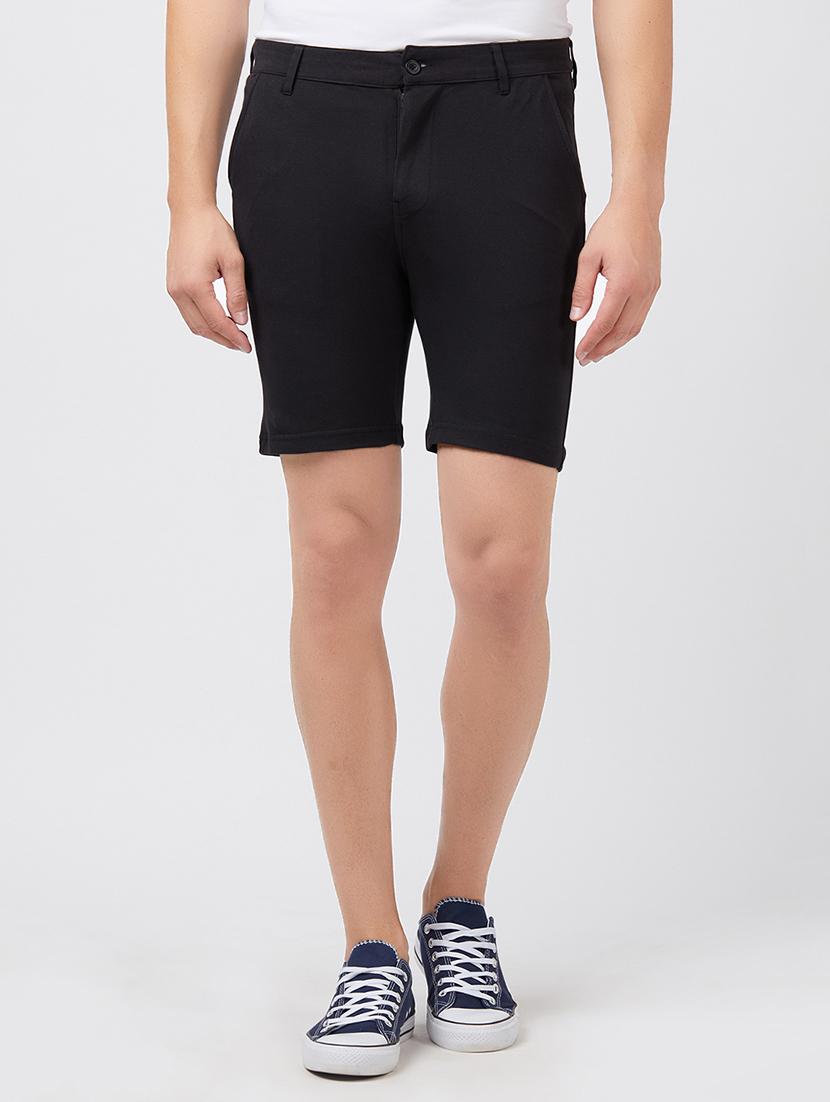 black cotton bermuda - 15222806 - Zoom Image - 1