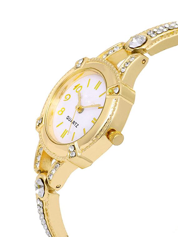 jay creation golden white women's analog watch - 15223338 - Zoom Image - 2