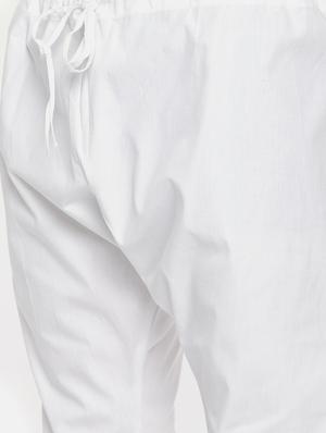 black cotton kurta pyjama set - 15223395 - Standard Image - 5