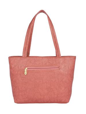 pink leatherette (pu) regular handbag - 15223553 - Standard Image - 2