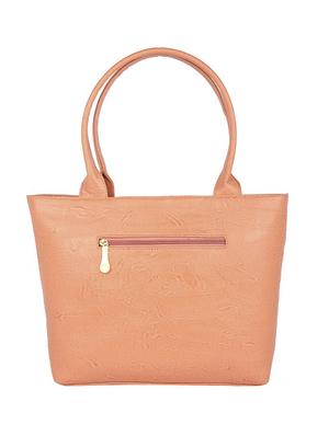 peach leatherette (pu) regular handbag - 15223557 - Standard Image - 2