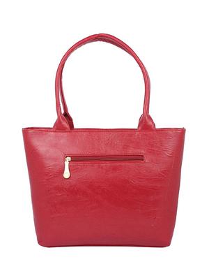 red leatherette (pu) regular handbag - 15223559 - Standard Image - 2