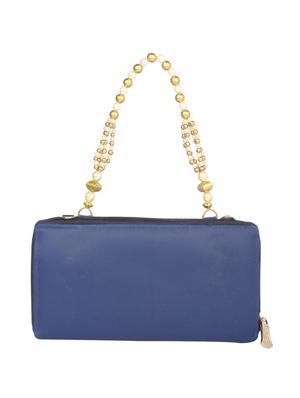 blue embellished regular sling bag - 15223636 - Standard Image - 2