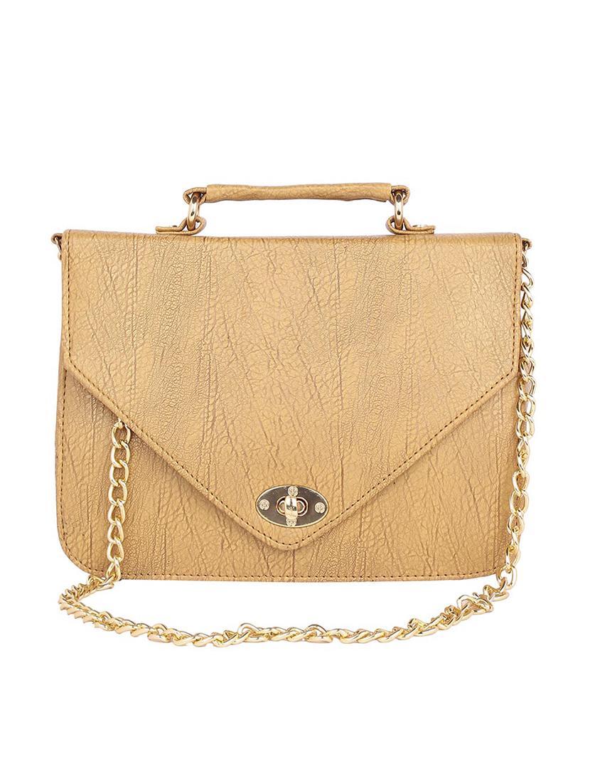 beige leatherette (pu) regular sling bag - 15223651 - Zoom Image - 1