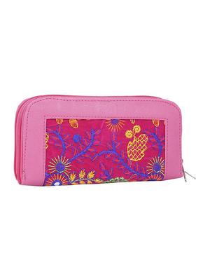 pink leatherette (pu) minaudiere clutch - 15223672 - Standard Image - 4