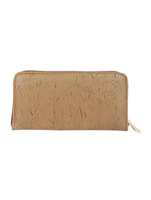 brown leatherette (pu) regular clutch - 15223684 - Standard Image - 2