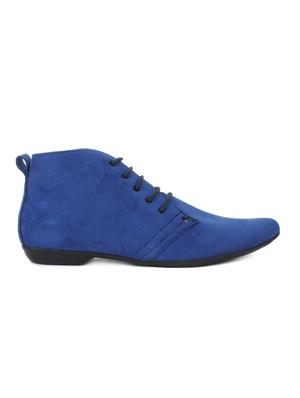 navy lace-up ankle boot - 15223813 - Standard Image - 2