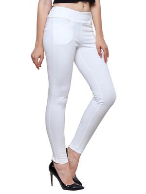 white skinny jegging - 15224437 - Standard Image - 2
