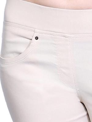 beige skinny jegging - 15224444 - Standard Image - 4