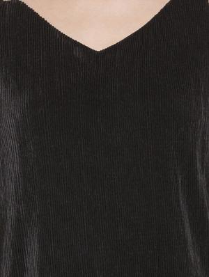 black solid shift dress - 15224916 - Standard Image - 4
