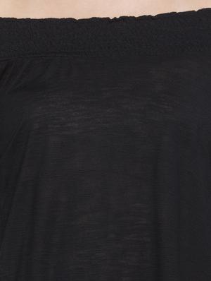 smocking detail off shoulder top - 15224981 - Standard Image - 4