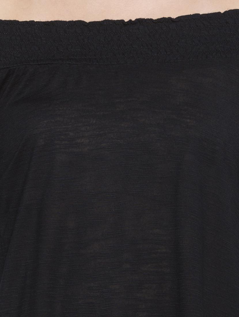 smocking detail off shoulder top - 15224981 - Zoom Image - 4