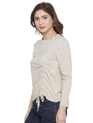 ruched front top - 15224993 - Standard Image - 2
