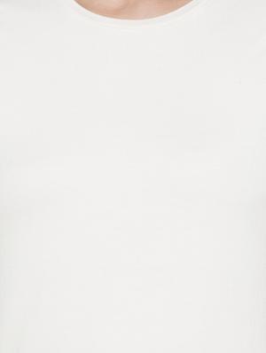 white solid viscose top - 15225000 - Standard Image - 4