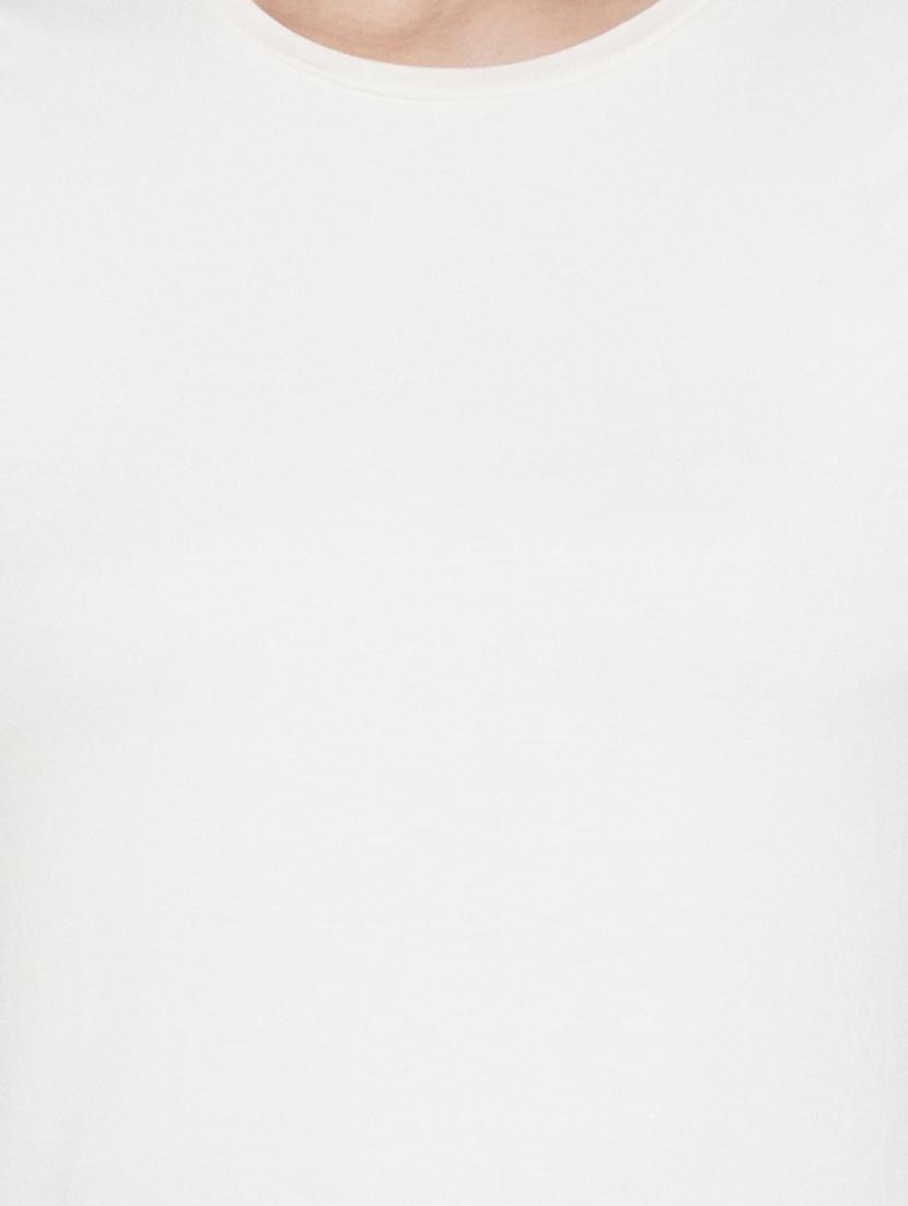 white solid viscose top - 15225000 - Zoom Image - 4