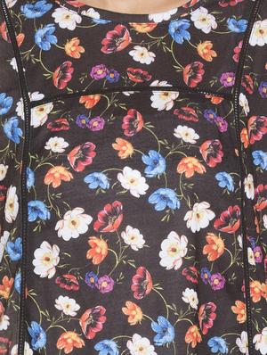 floral bell sleeved top - 15225002 - Standard Image - 4