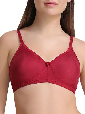 set of 2 bow patch solid bras - 15225487 - Standard Image - 4