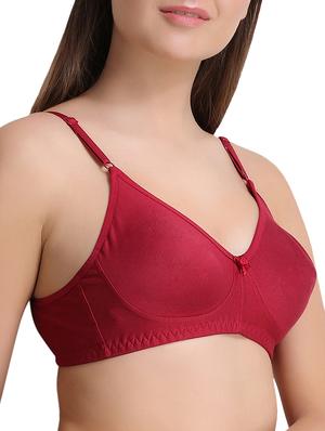 set of 2 bow patch solid bras - 15225487 - Standard Image - 5