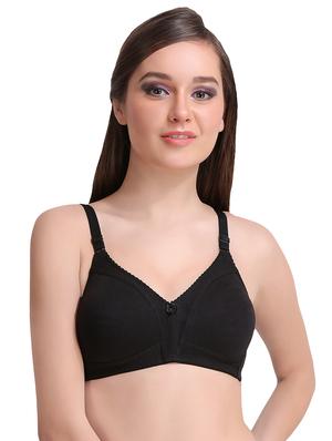 set of 2 bow patch solid bras - 15225579 - Standard Image - 4