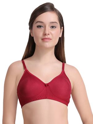 set of 2 bow patch solid bras - 15225579 - Standard Image - 6