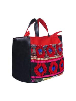 red canvas regular handbag - 15226855 - Standard Image - 4
