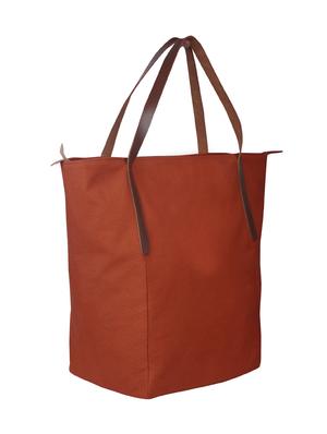 orange canvas regular handbag - 15226862 - Standard Image - 4