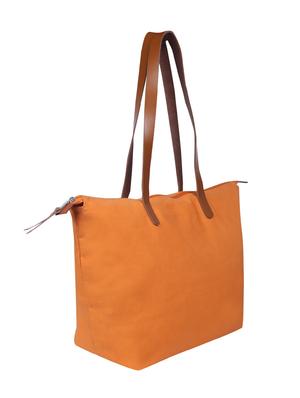 yellow canvas regular handbag - 15226868 - Standard Image - 4