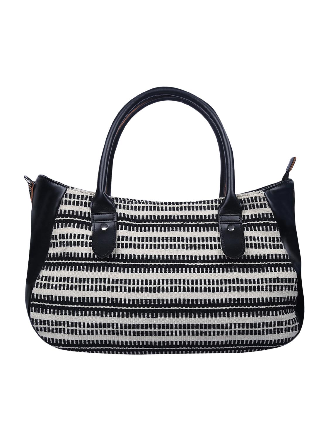 white canvas regular handbag - 15226870 - Zoom Image - 1